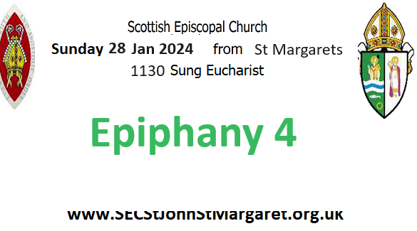 28 January 2024 -  Epiphany 4 