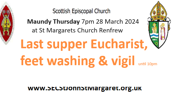 28 March 2024 -  Maundy Thursday