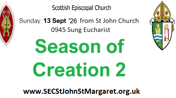 13 Sept 2026 - Pentecost 16