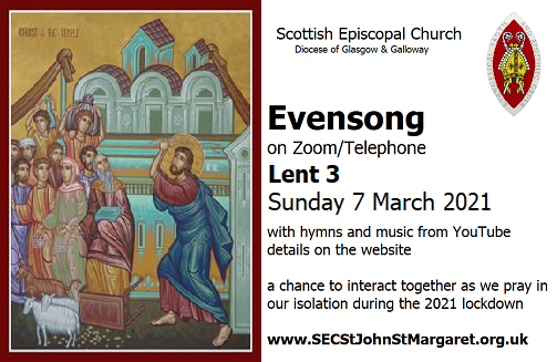 Evensong 7 March 2021