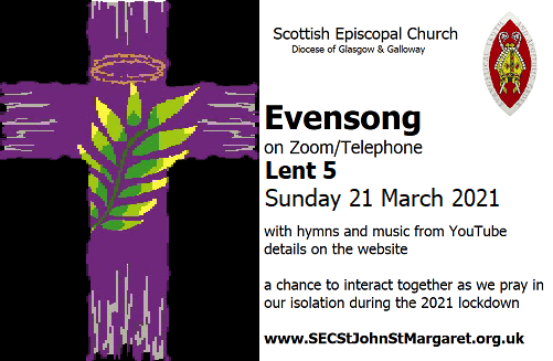 Evensong 21 March 2021