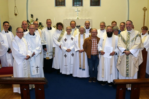 Licensing photo of the clergy and ministers